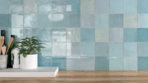 zellige aqua blue moroccan wall tiles