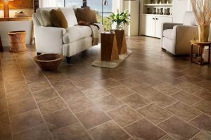 Floor tile reglazing